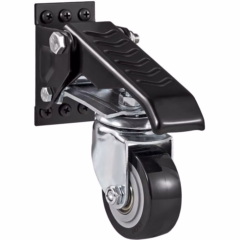 VEVOR Heavy Duty Steel Caster Wheels Set of 4, Black – 11