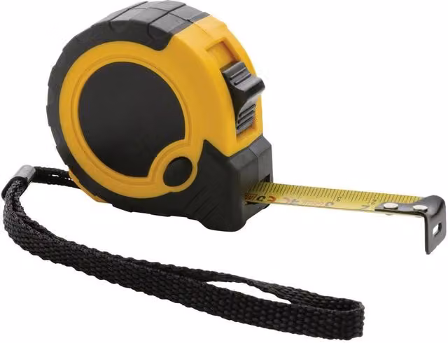 XD Design Plastic Tape Measure in Yellow – 1