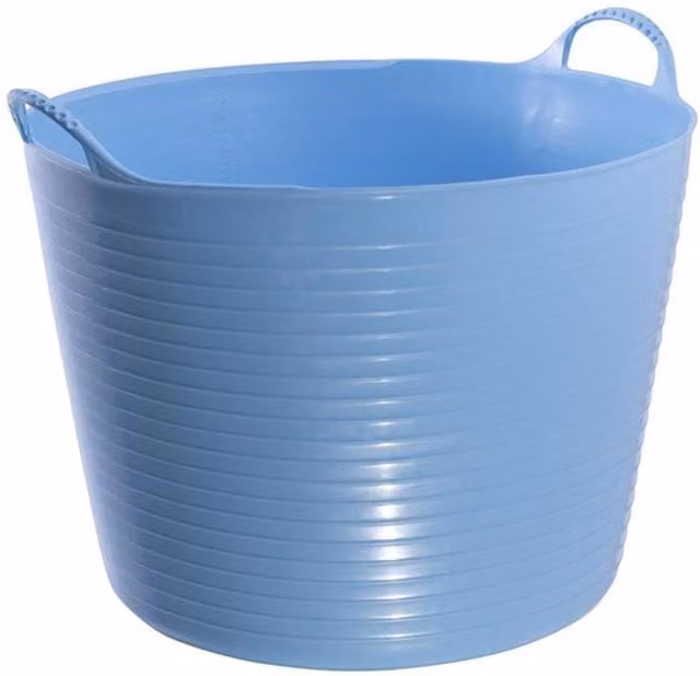 Red Gorilla Large Blue Garden Trug with Handles, 38 l