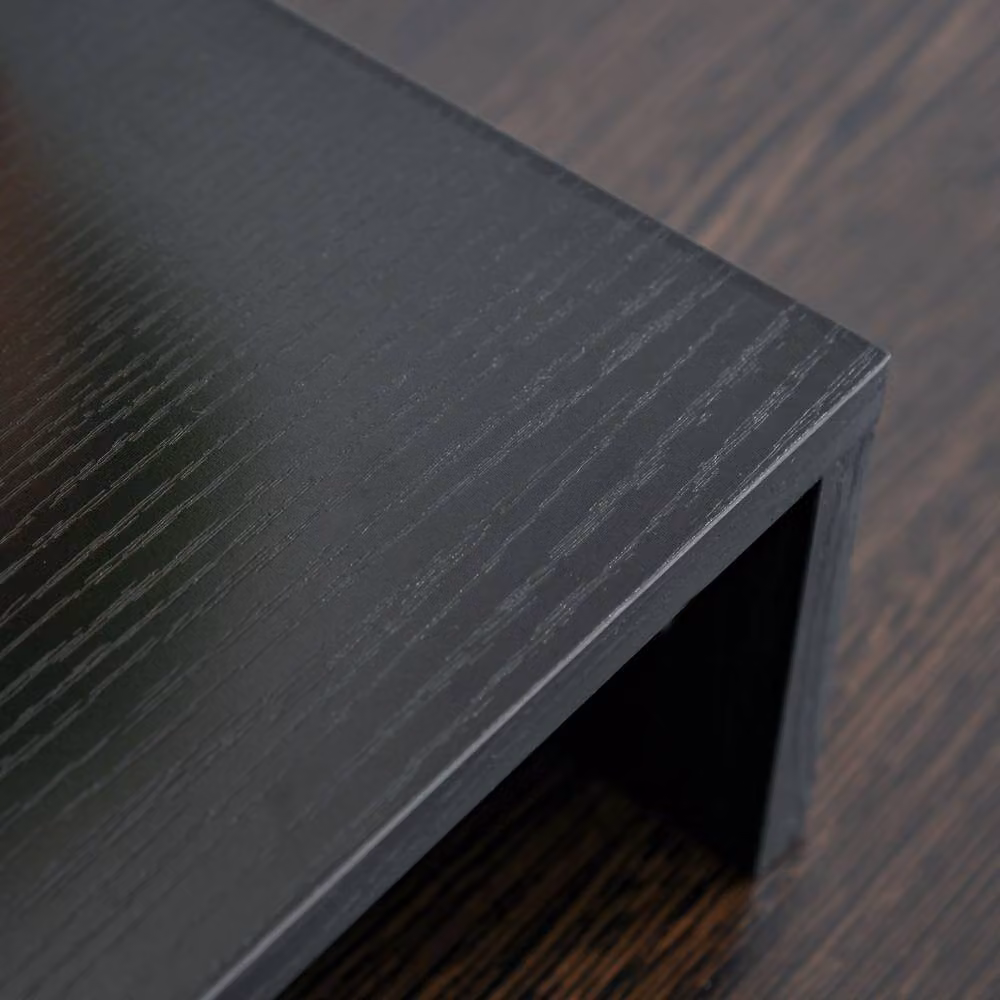 STILVORA Monitor Stand with Adjustable Length and Storage in Black – 9