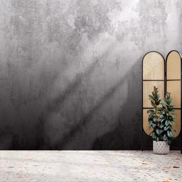 Superfresco Easy Ombre Mono Print To Order Abstract Mural in Black and Grey, W: 300 cm, H: 280 cm – 1