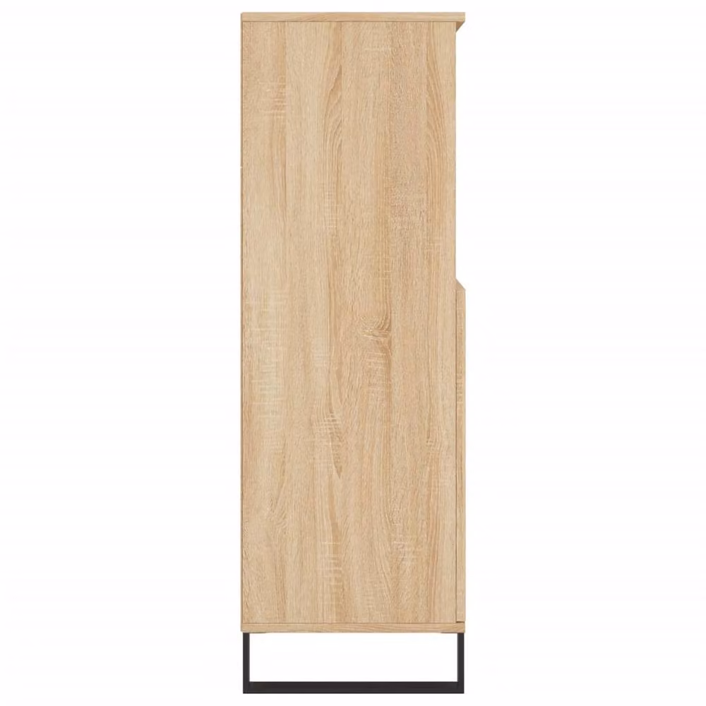 Berkfield Home Sonoma Oak Highboard in Light Brown, W: 60 cm, D: 36 cm, H: 110 cm – 3