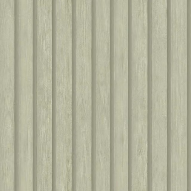 Holden Décor Wood Slats Matt Wood Look Wallpaper in Light Green