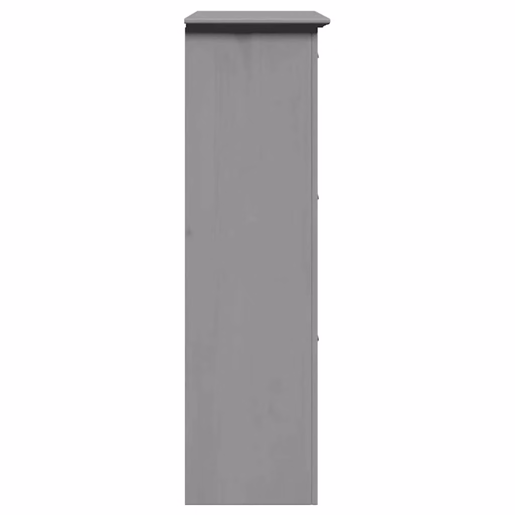 Berkfield Home BODO Shoe Rack in Grey, W/D/H: 80 x 35 x 118 cm – 4