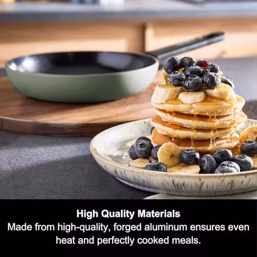 Morphy Richards Green Ceramic Non-Stick Aluminium Frying Pan, 20cm – 2