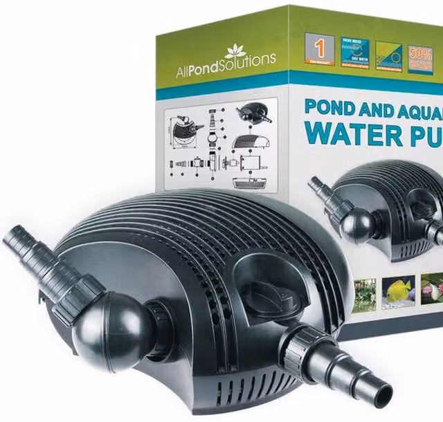 AllPondSolutions Submersible Pond Pump 18000PP, Black