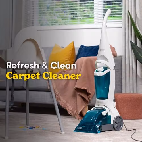 Russell Hobbs RHCC5001 Lightweight 600w Carpet Washer and Cleaner in White and Aqua – 2