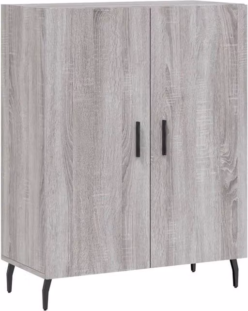 Berkfield Home Grey Sonoma Sideboard in Engineered Wood W/D/H: 69.5 x 34 x 90 cm – 1