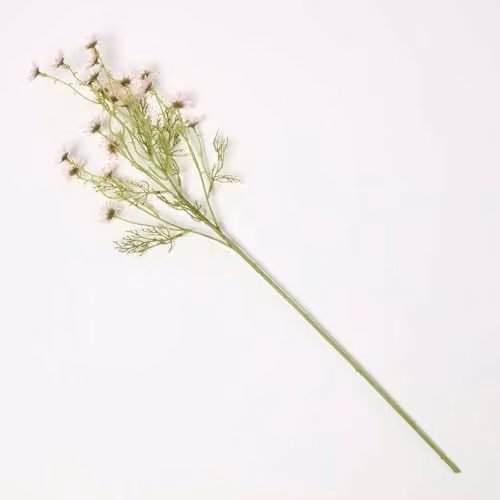 HOMESCAPES Artificial Pink Aster Flower Branch, 72 cm – 1