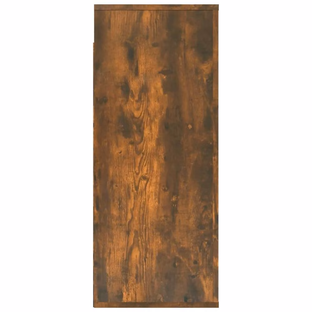 Berkfield Home Smoked Oak Wall Cabinet, Brown, W/D/H: 80 x 33 x 80 cm – 3