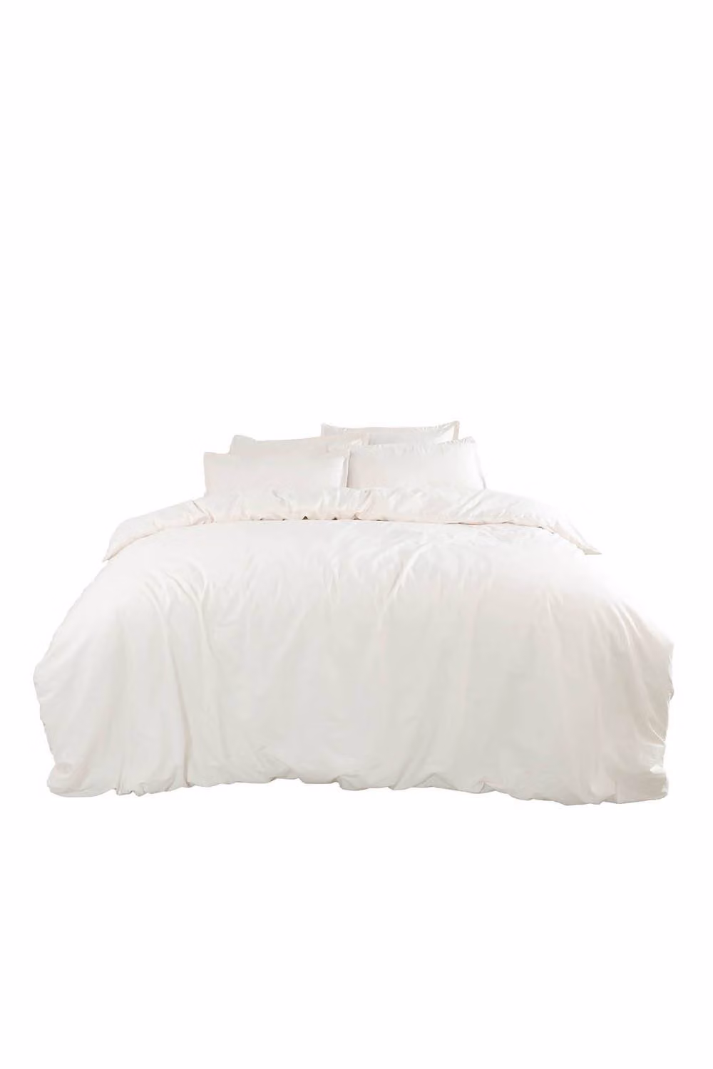 Martex Soft Shore Plain Duvet Cover Set in White or Beige, 200 x 200 cm – 3