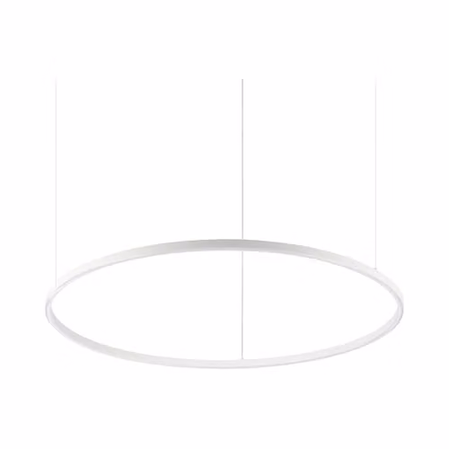 Netlighting Oracle Integrated LED Ring Ceiling Pendant Lamp, White, 3000K