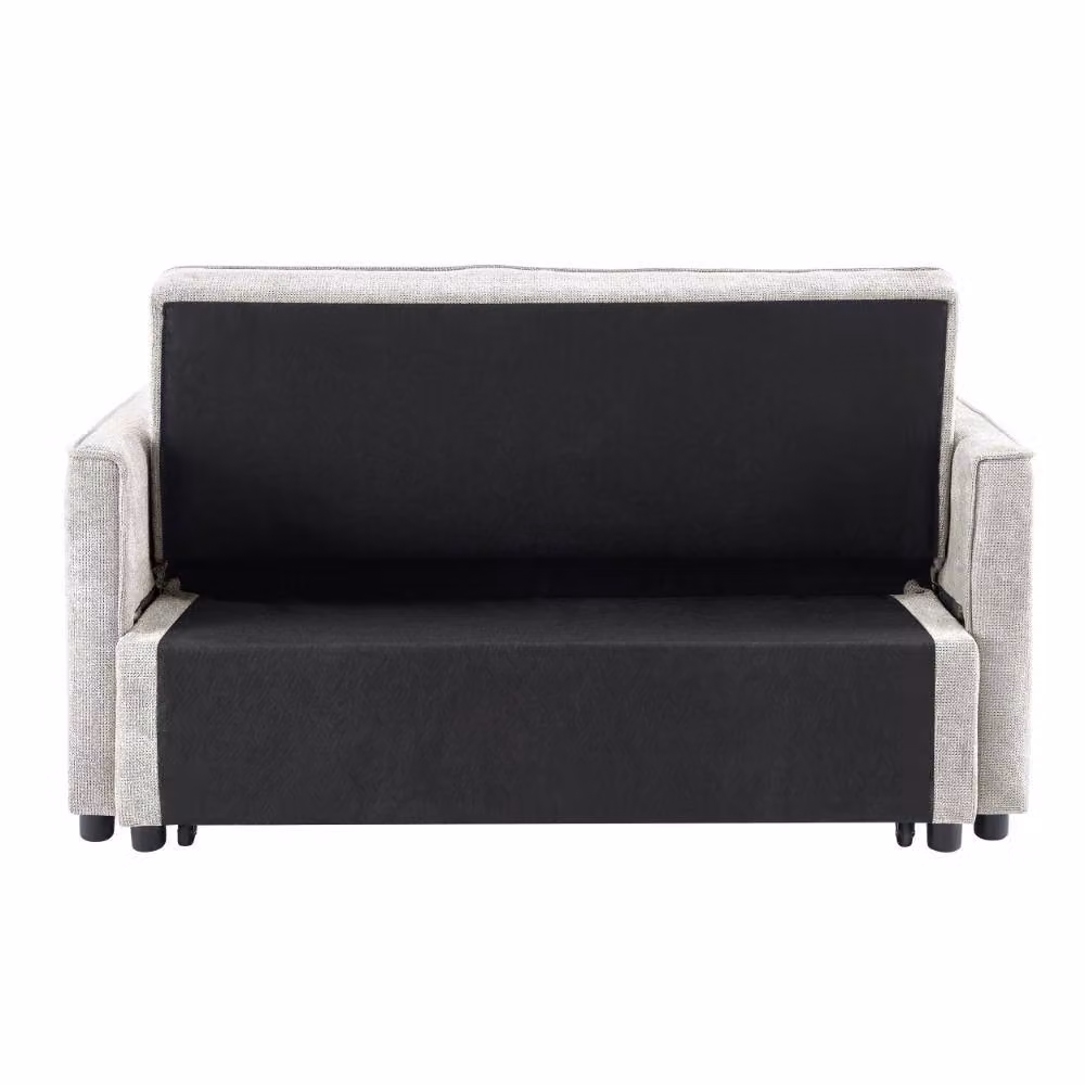 Home Detail Harry Pull-Out Sofa Bed in Grey Fabric – 4