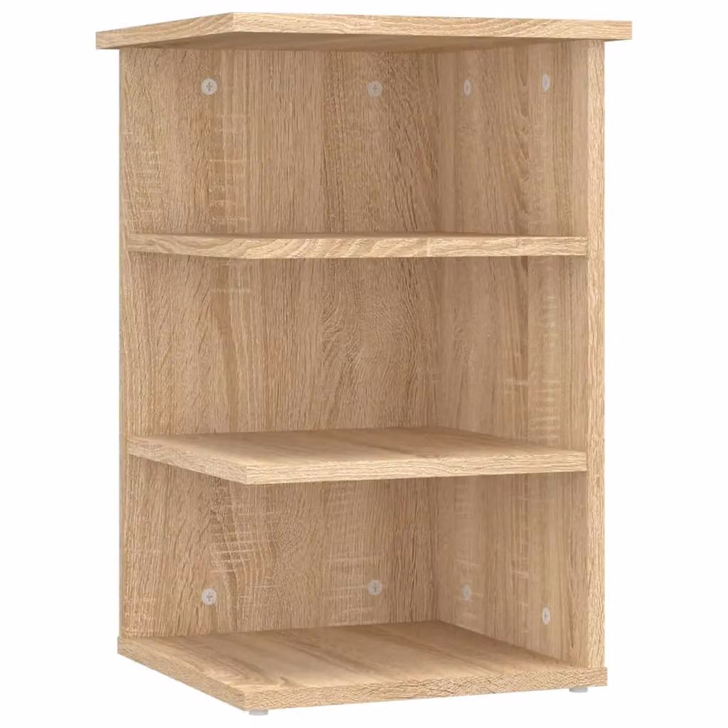 Berkfield Home Sonoma Oak Side Cabinet in Brown, W/D/H: 35 x 35 x 55 cm – 2