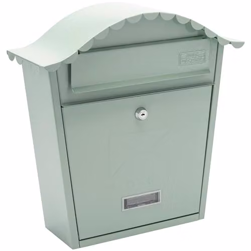 Burg-Wächter Classic Free Standing Letterbox in Green, W/D/H: 36 x 37 x 13 cm – 1