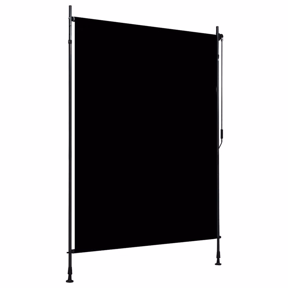 Berkfield Home Outdoor Roller Blind with Crank, Anthracite Black, W: 150 cm, H: 270 cm – 2