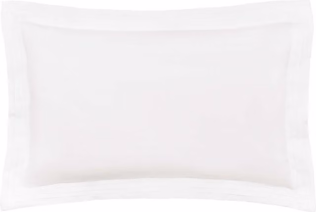 Bedeck of Belfast Vendi Oxford Pillowcase, White Cotton, Antibacterial and Reversible