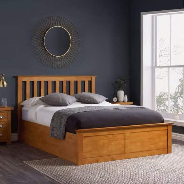 Birlea Phoenix Ottoman Bed in Oak