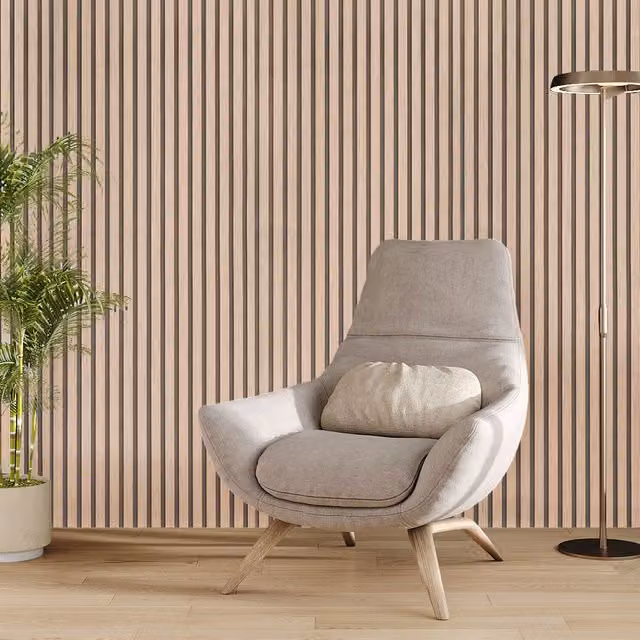 Komore Yellow Rustic Wood-Look Self-Adhesive Vinyl Wallpaper