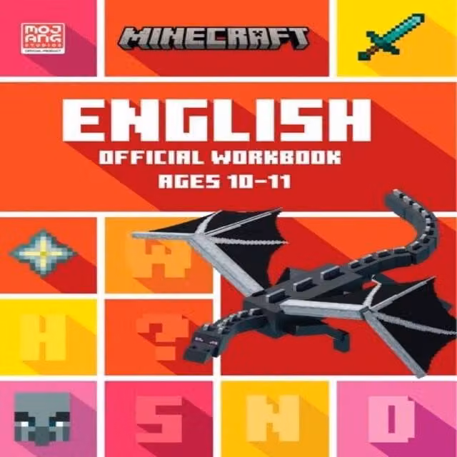 Collins KS2 Minecraft English Ages 10-11 Multicolour Paperback Book