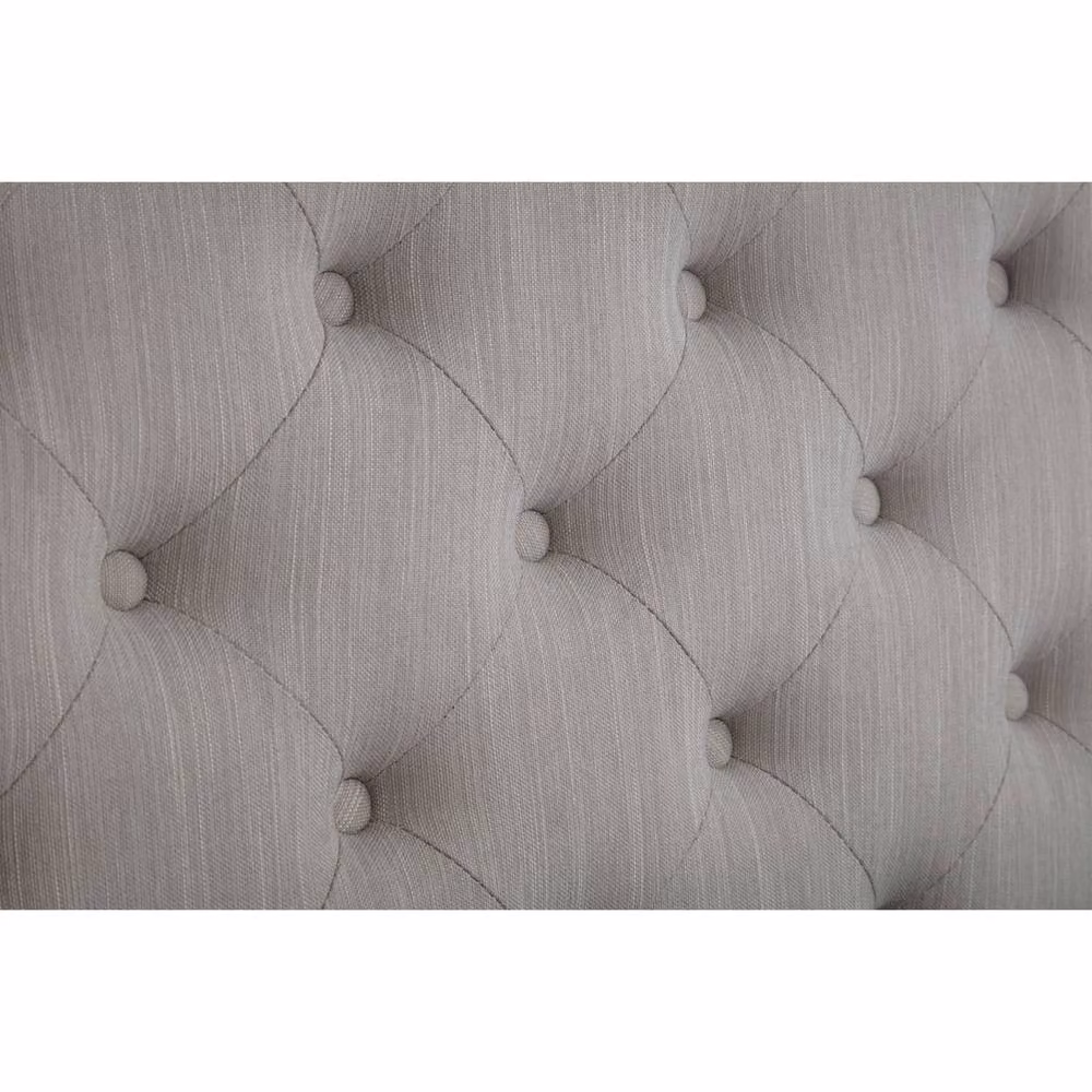 Cheshire Lunar Upholstered 4 Drawer Bed in Grey Linen, King Size (150 x 200 cm) – 3