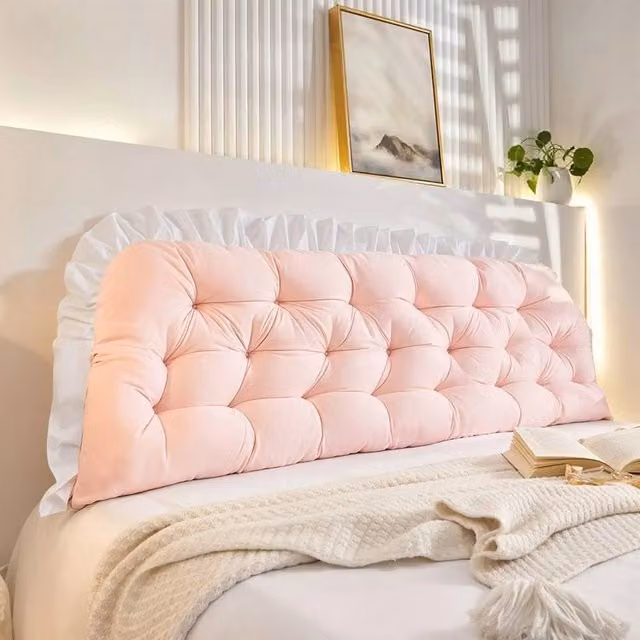 PAWNORA Adjustable Backrest Pillow in Pink for Adults – 1