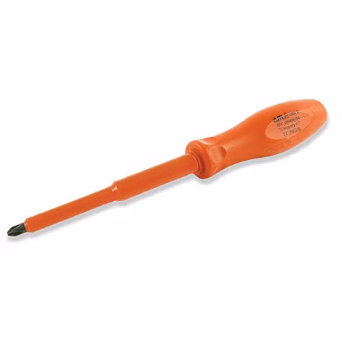 ITL Insulated Tools Ltd ITPX3/6 No.3 Pozidriv Screwdriver, Orange