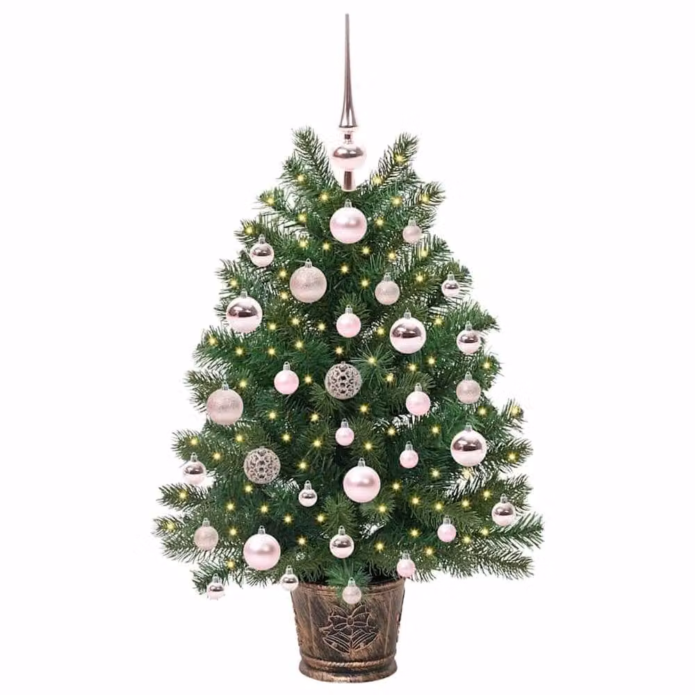 Berkfield Home Green Tabletop Artificial Christmas Tree with 150 LEDs, Height: 75 cm – 2