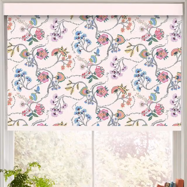 Cath Kidston Wild Ones Made to Measure Multicolour Floral Blackout Roller Blind