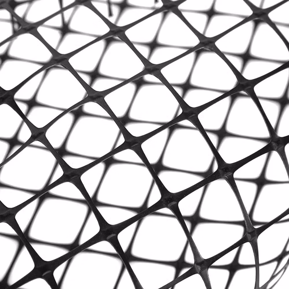 FLAVORA 3 Rolls Black PVC Animal Mesh Fencing, W: 0.5 m, H: 1 m – 5