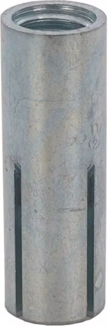 JCP ETA Drop-In Concrete Expansion Plug Anchors, BZP Steel, Silver, M10/12 x 40 mm, Box of 50