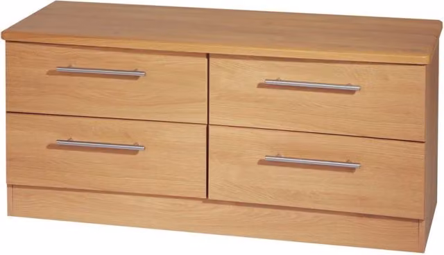 Welcome Furniture Sherwood 4 Drawer Bed Box in Brown