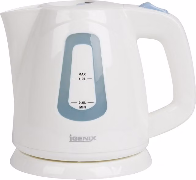 igenix 2.2kW 1L Plastic Jug Kettle in White