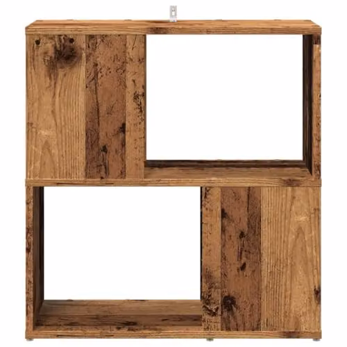 vidaXL Book Cabinet in Old Wood Brown, W/D/H: 60 x 24 x 63 cm – 5