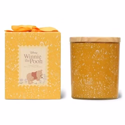 Disney Winnie The Pooh Inspired Honey and Orange Blossom Scented Candle, 213g