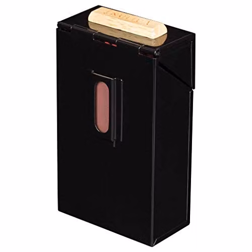 Valiant Fireside Metal Match Storage Box in Black – 3