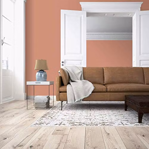 Dulux Silk Emulsion Paint for Walls and Ceilings in Copper Blush, 2.5 Litres – 2