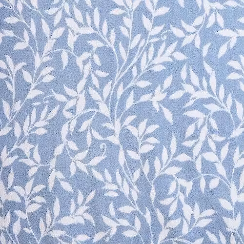 Dreams & Drapes Blue Floral Cotton Hand Towel, W: 50 cm x H: 90 cm – 2