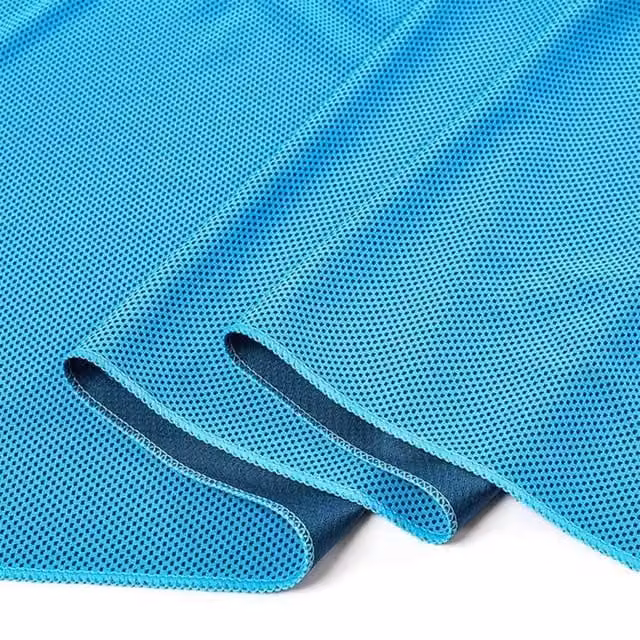 Quipulse Quick Dry Chilly Cooling Microfibre Workout Towel in Blue – 1