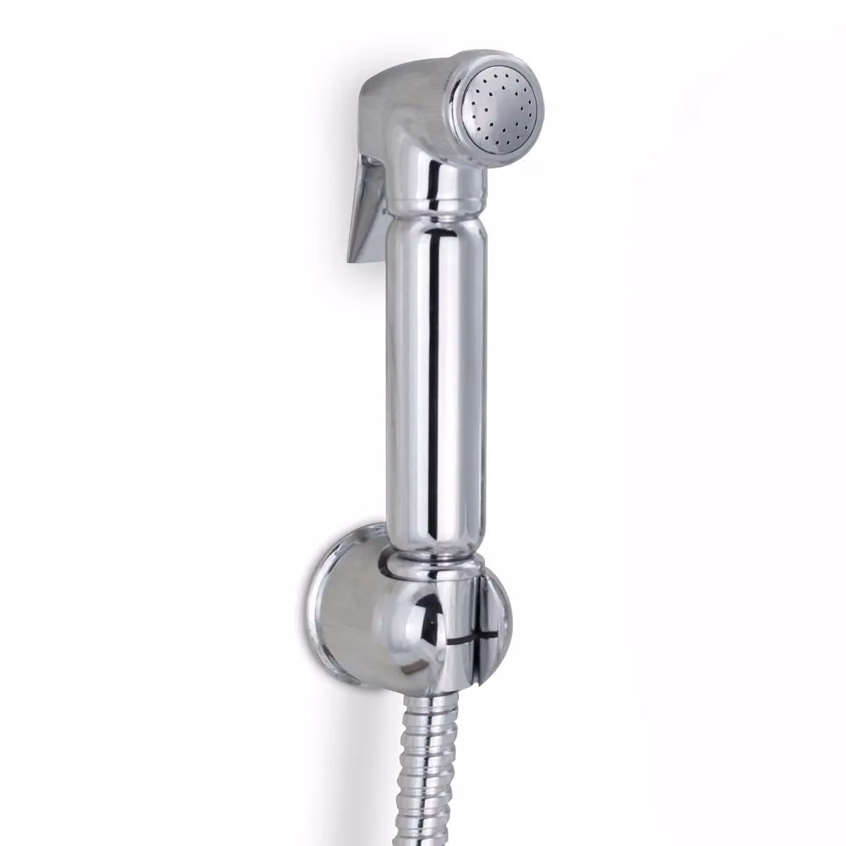 Nes Home Douche Shower Spray Kit with Holder and Hose in Silver Chrome – 2