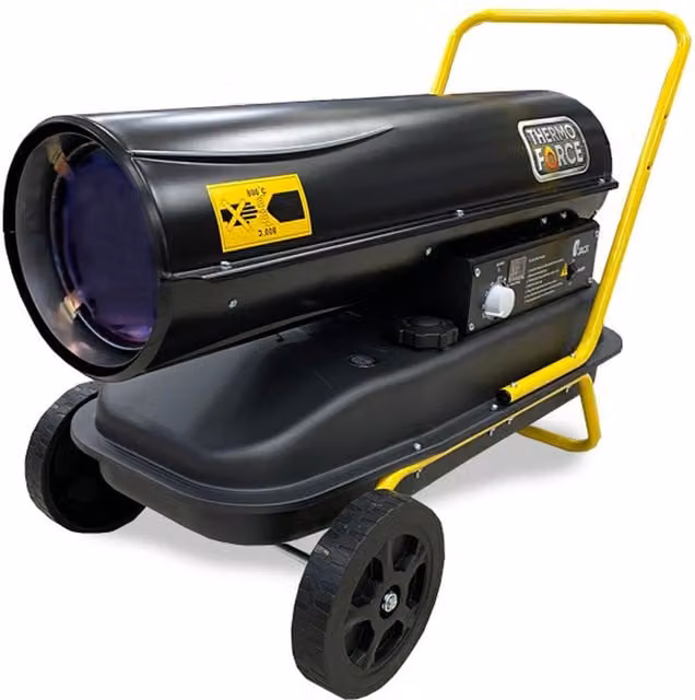 Autojack Industrial Diesel Space Heater, 30kW, Black