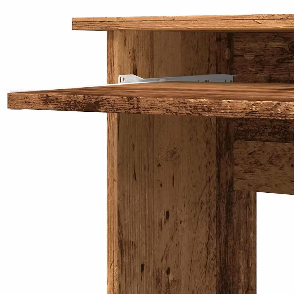 Berkfield Home Corner Desk in Brown, W/D/H: 120 x 140 x 75 cm – 5
