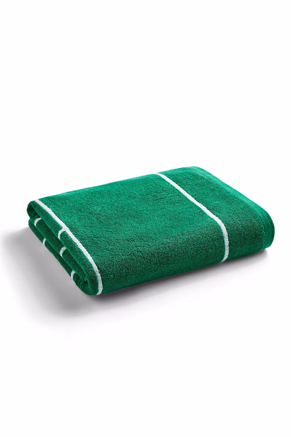 Christy Wimbledon Tennis Court Cotton Terry Towel in Green – 2