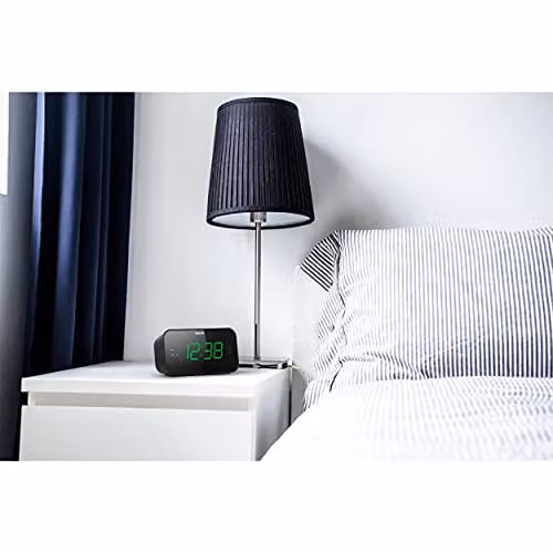 Philips TAR3306/12 FM Radio Alarm Clock in Black – 3