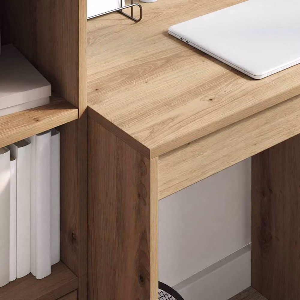 Berkfield Home Elegant Writing Desk in Brown Artisan Oak, W/D/H: 70 x 50 x 76 cm – 3