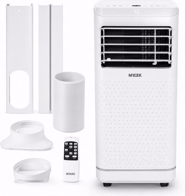 Mylek White Monobloc Portable Air Conditioning Unit 9000BTU