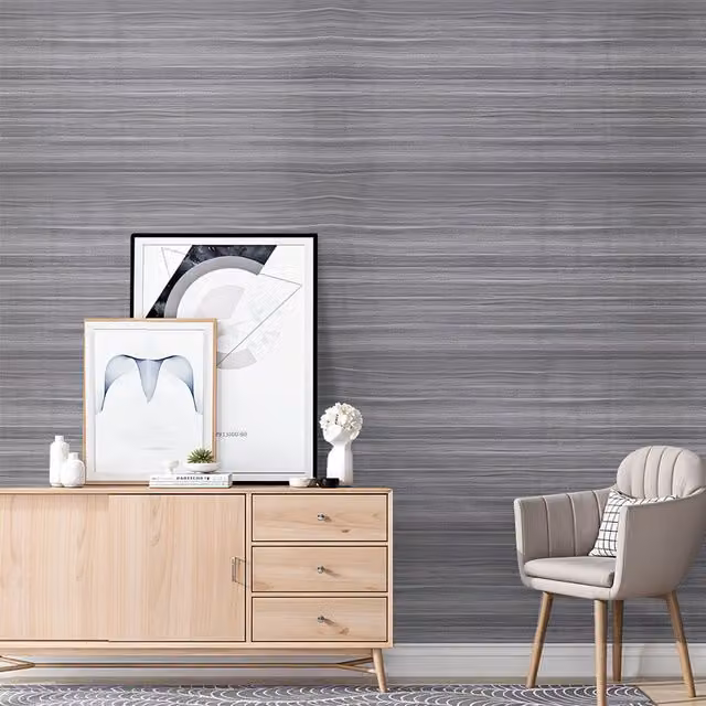 Komore Self Adhesive Grey Wood Effect Plank Vinyl Wallpaper Wrap