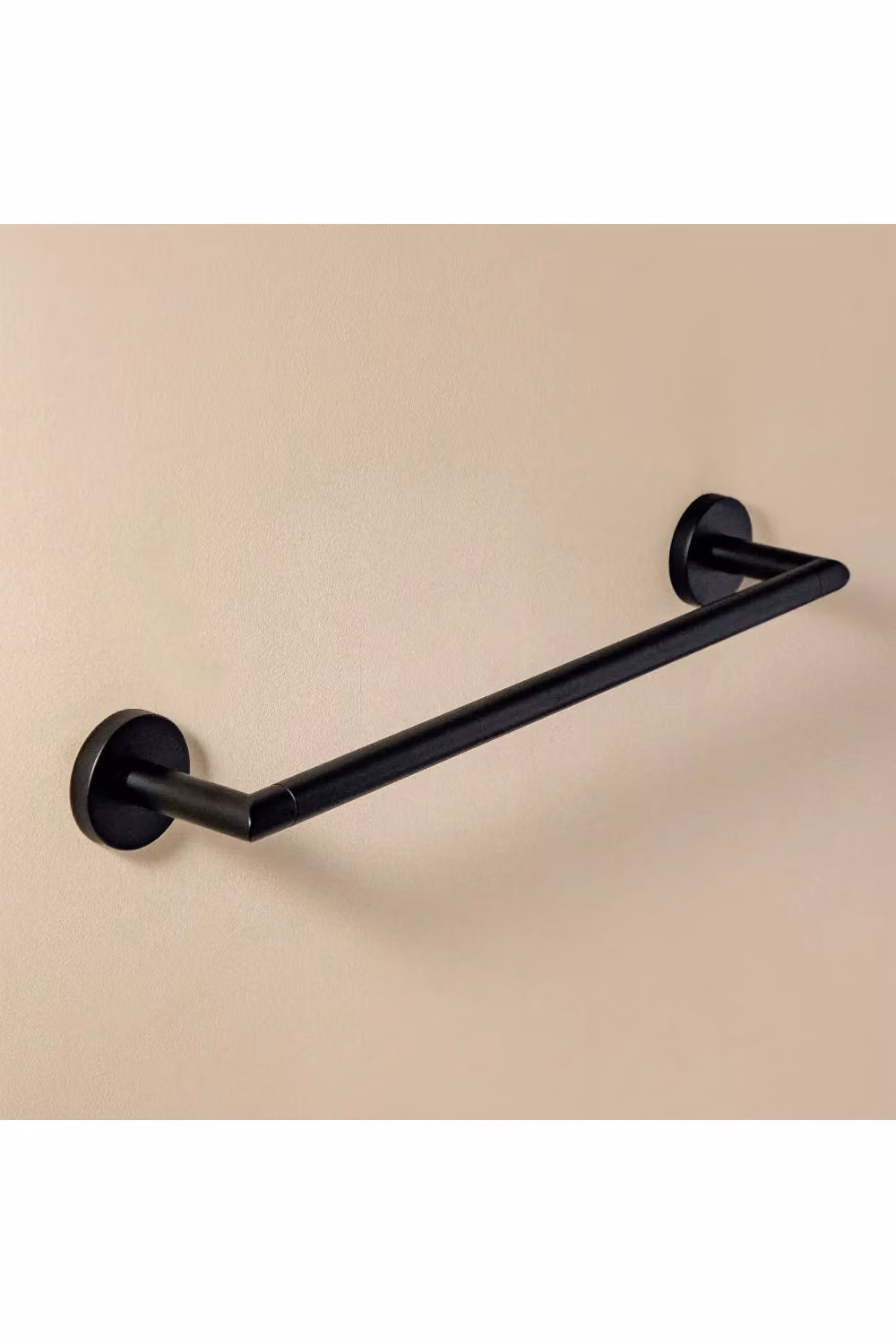 Cosmic Wall Mounted Towel Rail in Matt Black, Width: 60 cm – 2