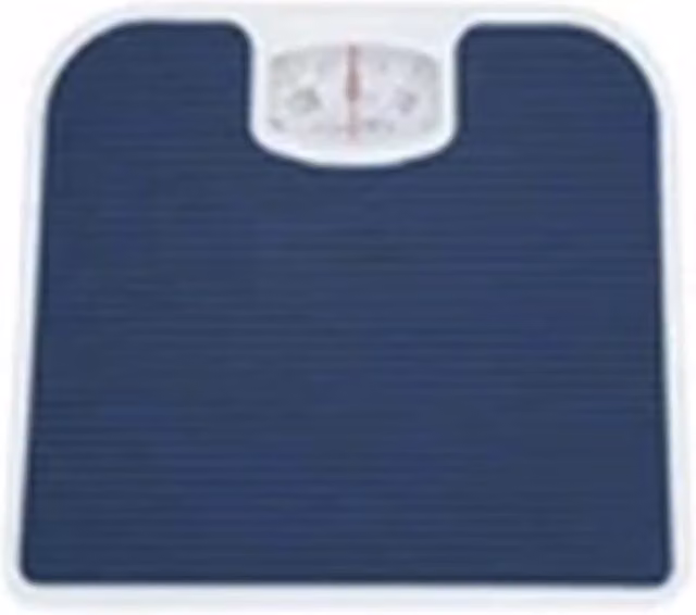 SPETLEK Mechanical Dial Bathroom Weighing Scale, Blue, 130kg Capacity – 1