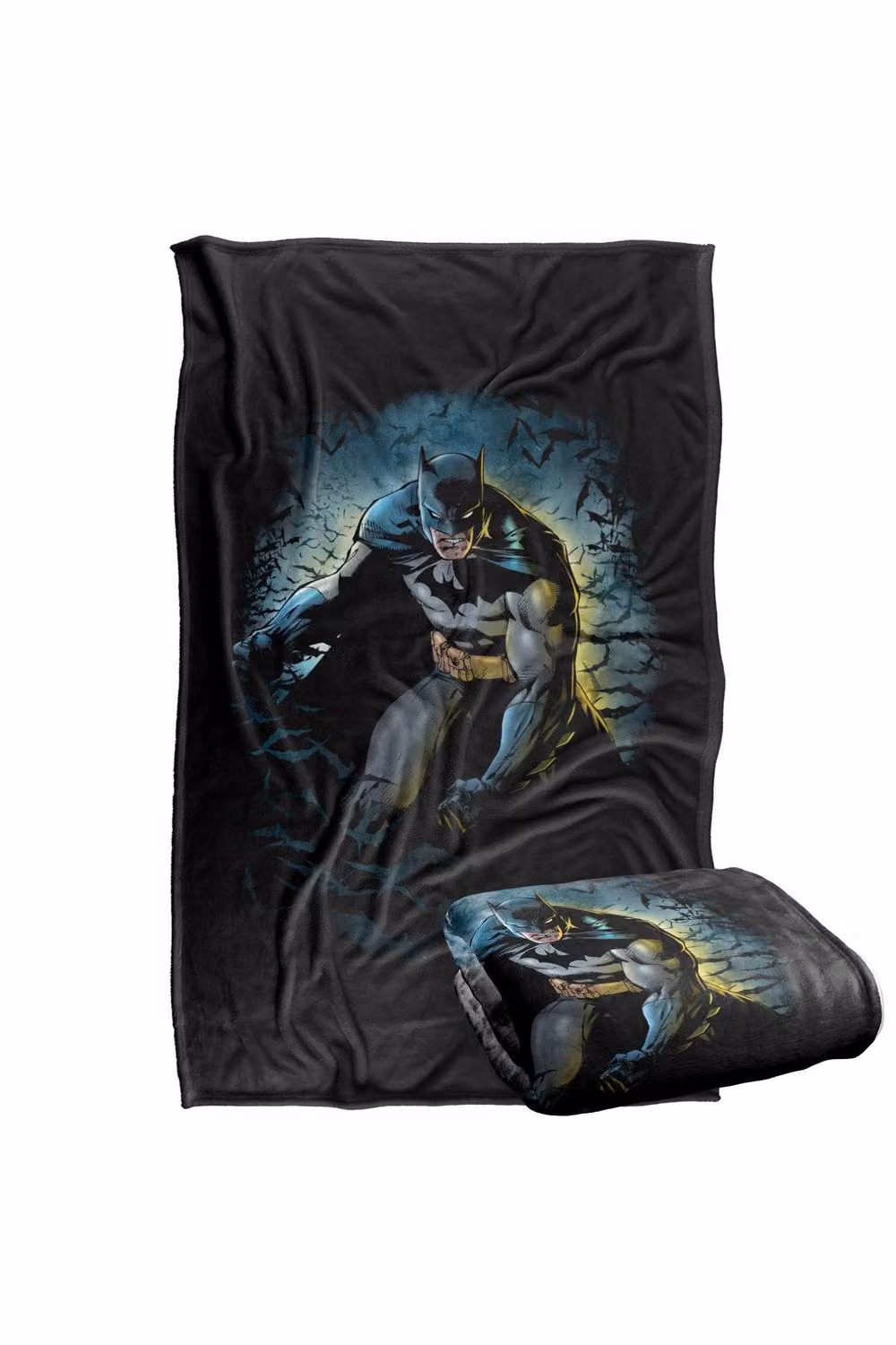 Warner Bros. Batman Bat Cave Super Soft Fleece Throw Blanket, Multicolour – 7